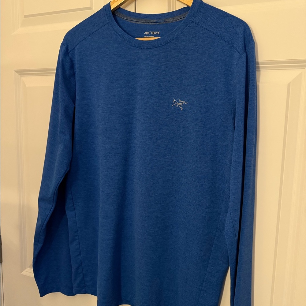 Arc'teryx Men's Long Sleeve Shirt in Rich Blue